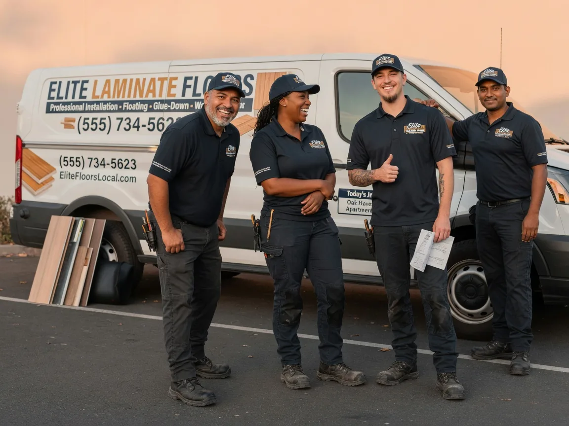 Laminate flooring installation company in Shirland, IL